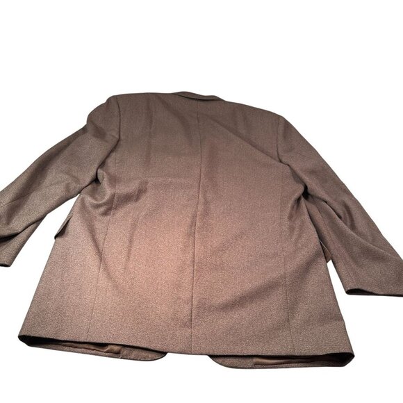 Canali Milano Italy Surreys Wool Single Breasted Blazer Mens Coat Notch 3 Button - Picture 9 of 16